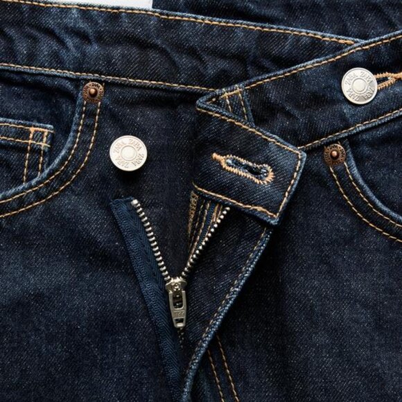 ZARA DENIM MINI SKIRT - Picture 8 of 9